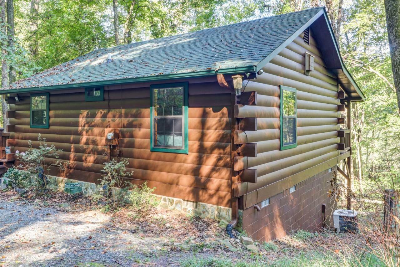 Tree Song Mountain Creek Cabin Ellijay Bagian luar foto