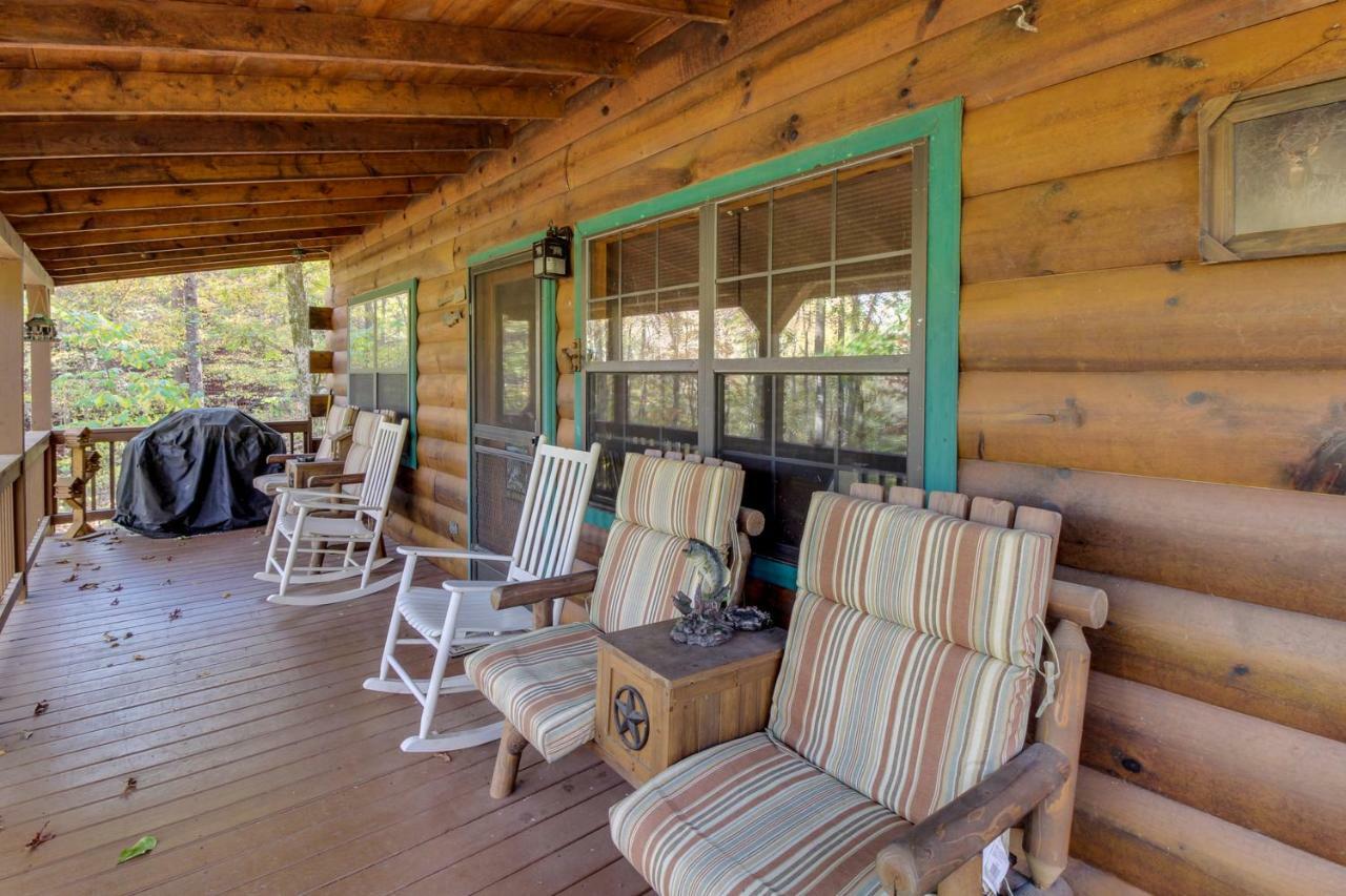 Tree Song Mountain Creek Cabin Ellijay Bagian luar foto